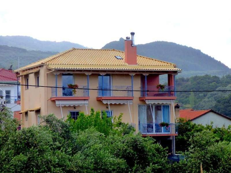 Hotel Αλκυονη Διαμερισματα Paralia Vrachou Exteriér fotografie