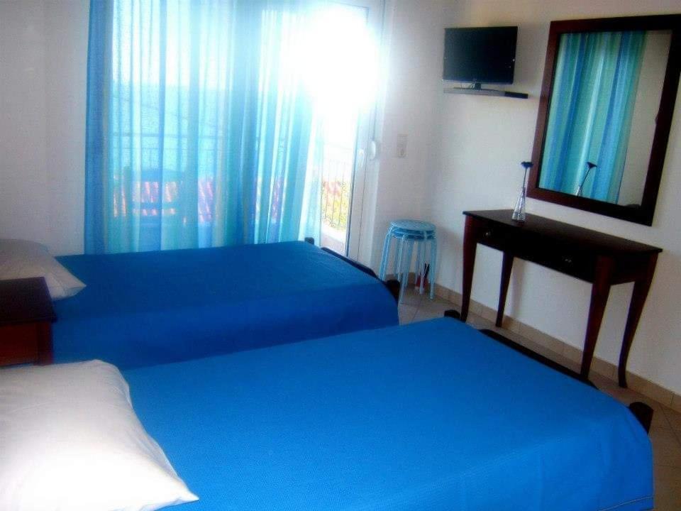 Hotel Αλκυονη Διαμερισματα Paralia Vrachou Exteriér fotografie