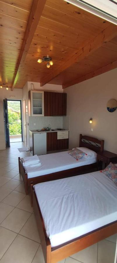 Hotel Αλκυονη Διαμερισματα Paralia Vrachou Exteriér fotografie